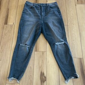 American Eagle Curvy High rise  Charcoal Jegging